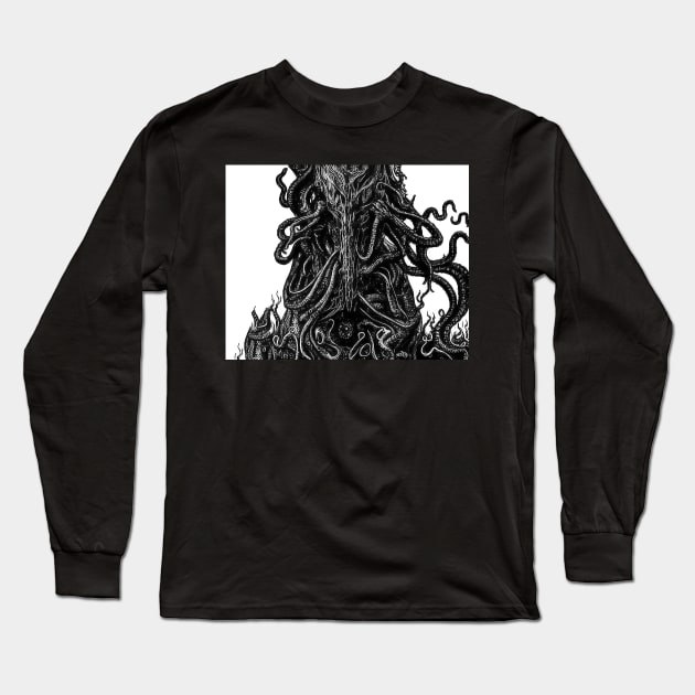 Lovecraft's Untold Stories Long Sleeve T-Shirt by arc1